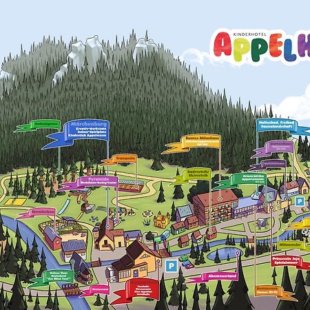 Kinderhotel Appelhof Mürzsteg Esterno foto