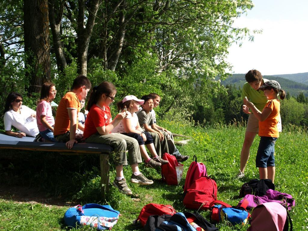 Kinderhotel Appelhof Mürzsteg Esterno foto